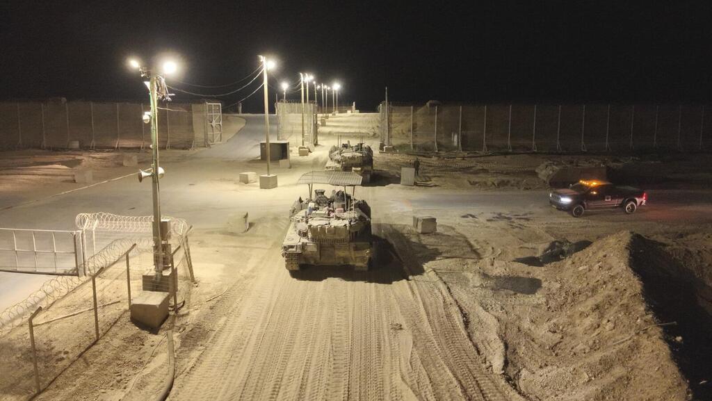 תיעוד: כניסת כוחות אוגדה 162 לצפון רצועת עזה