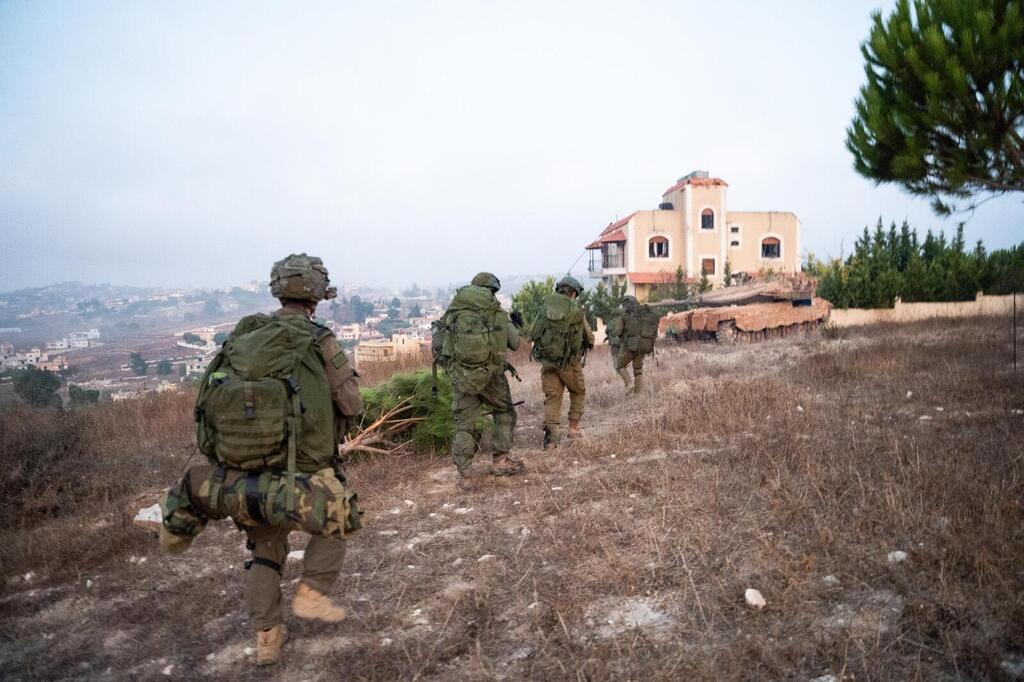 פעילות כוחות צה"ל בדרום לבנון (צילום: דובר צה"ל ) פעילות כוחות צה"ל בדרום לבנון