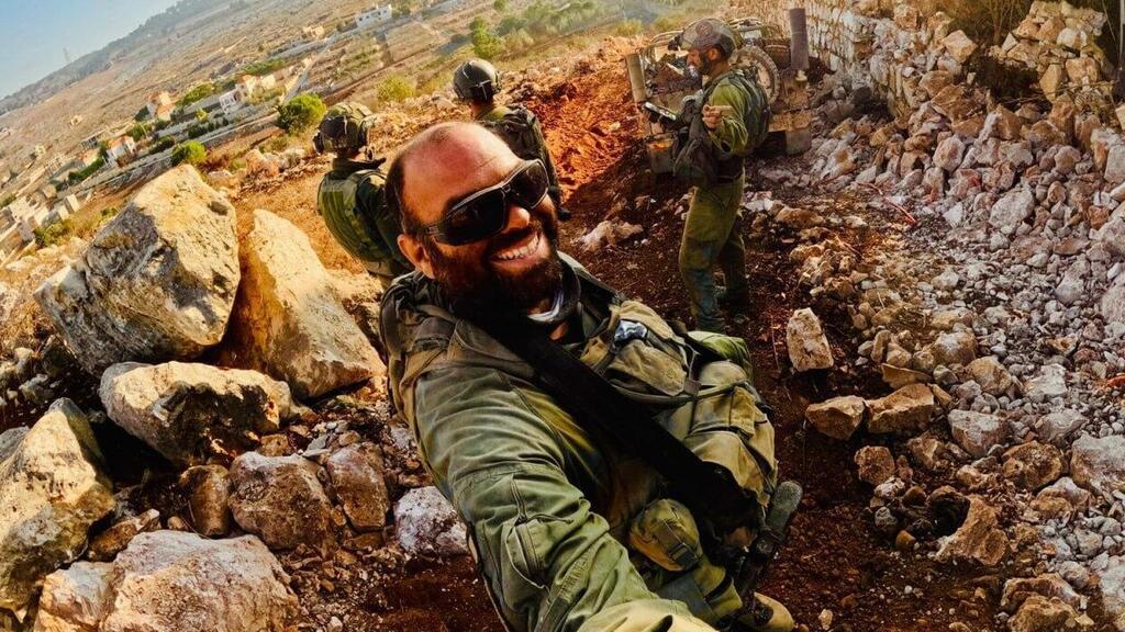Dovi Rhein in Lebanon (Photo: Courtesy) דובי ריין בכניסה ללבנון