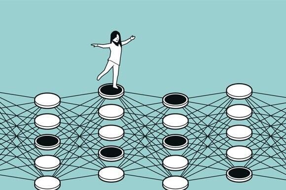 In 1982, John Hopfield developed the Hopfield Network. Illustration of an artificial neural network (Photo: Johan Jarnestad/The Royal Swedish Academy of Sciences.) In 1982, John Hopfield developed the Hopfield Network. Illustration of an artificial neural network