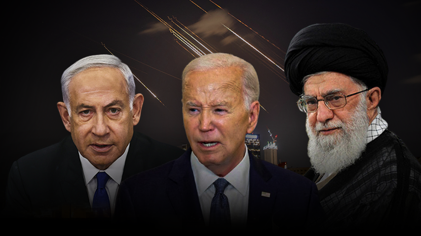  Prime Minister Benjamin Netanyahu, U.S. President Joe Biden, Iran's Supreme Leader Ali Khamenei