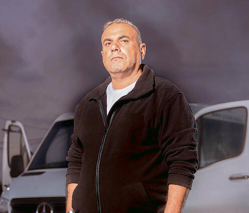 יוסף זיאדנה, תושב רהט | צילום: יובל חן yk14110751