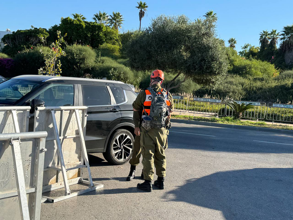 Photo: Eitan Glikman זירת הנפילה בקיסריה