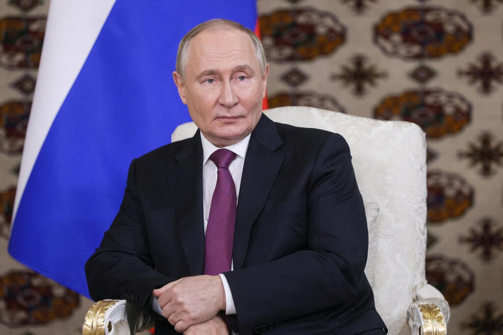 Russian President Vladimir Putin (Photo: Alexander Scherbak, Reuters) ולדימיר פוטין