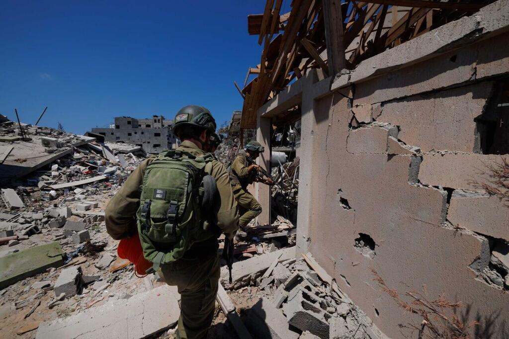 צילום: זיו קורן חטיבת ירושלים בפעילות בעזה בחודש אוגוסט האחרון