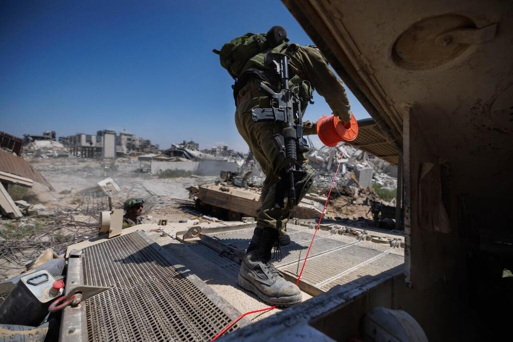 צילום: זיו קורן חטיבת ירושלים בפעילות בעזה בחודש אוגוסט האחרון