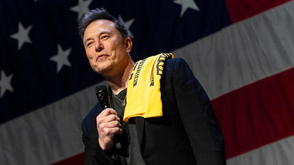 Elon Musk (Photo: Michael Swensen / AFP) ארה"ב אילון מאסק קמפיין של דונלד טראמפ מיליון דולר ל קריסטין פישל