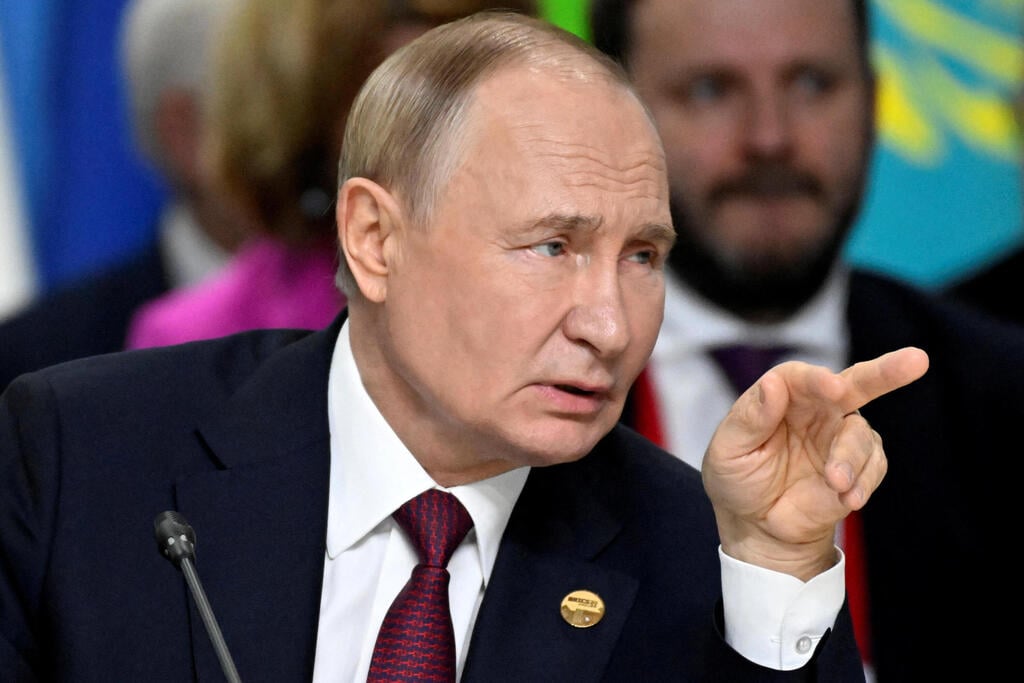Russian President Vladimir Putin (Photo: ALEXANDER NEMENOV/Pool via REUTERS) ולדימיר פוטין נשיא רוסיה