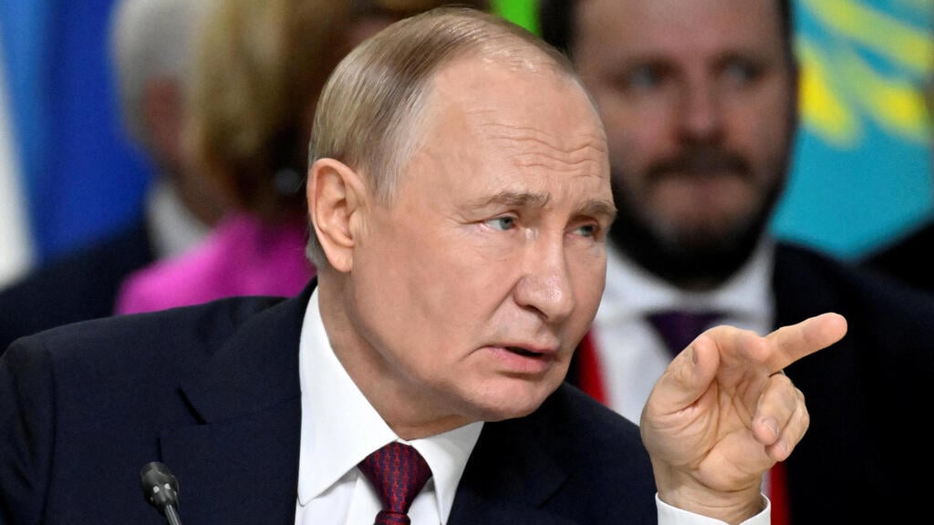 Russian President Vladimir Putin (Photo: ALEXANDER NEMENOV/Pool via REUTERS) ולדימיר פוטין נשיא רוסיה