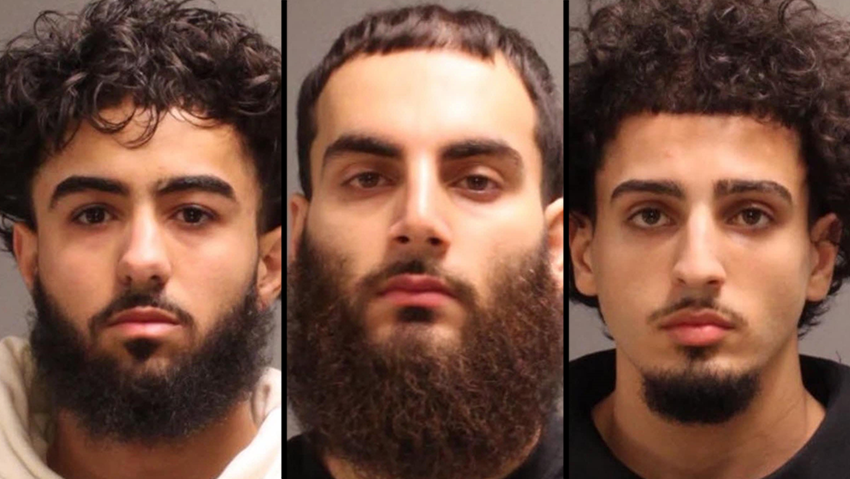 Muslims charged with attack on Jews in Philadelphia (Photo: Philadelphia DA) אנסה, צלאח א-דין וטוואם