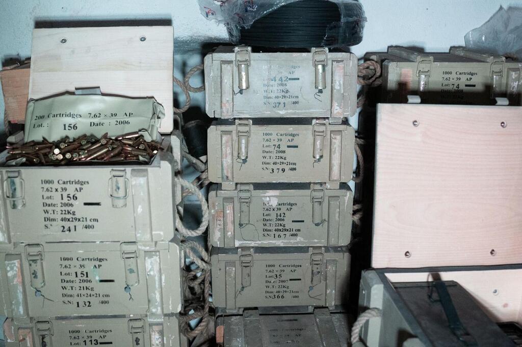 Photo: IDF Spokesperson's Unit המתקן האסטרטגי שהושמד בלבנון