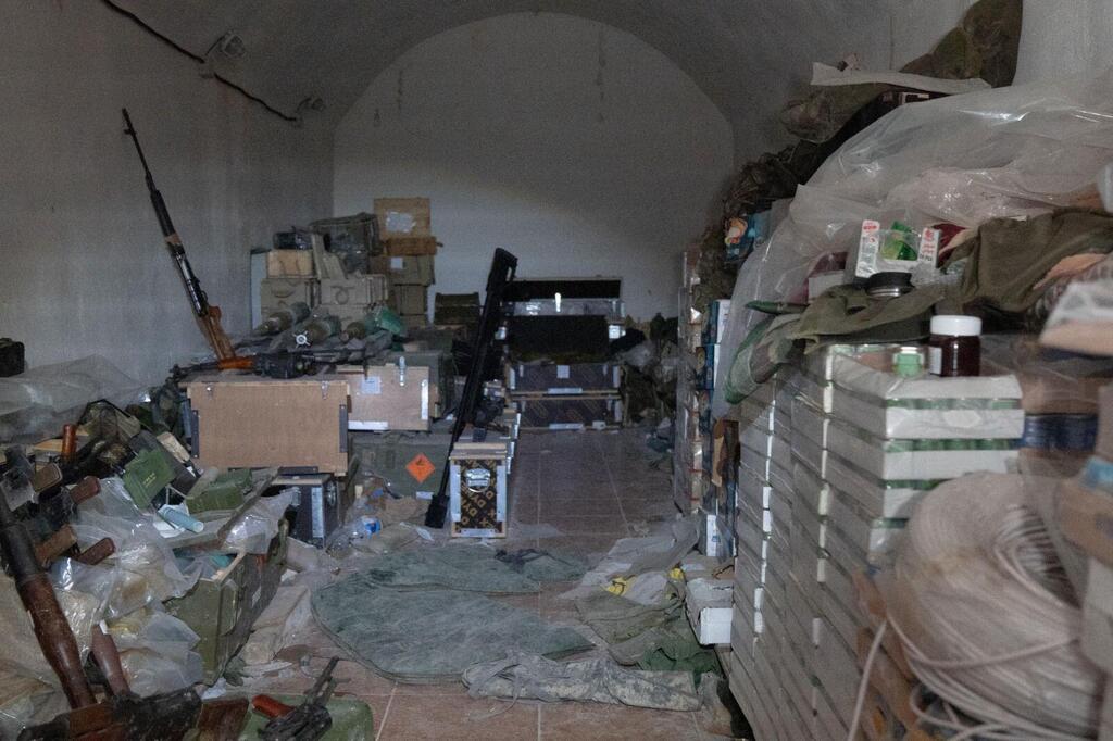 Photo: IDF Spokesperson's Unit המתקן האסטרטגי שהושמד בלבנון