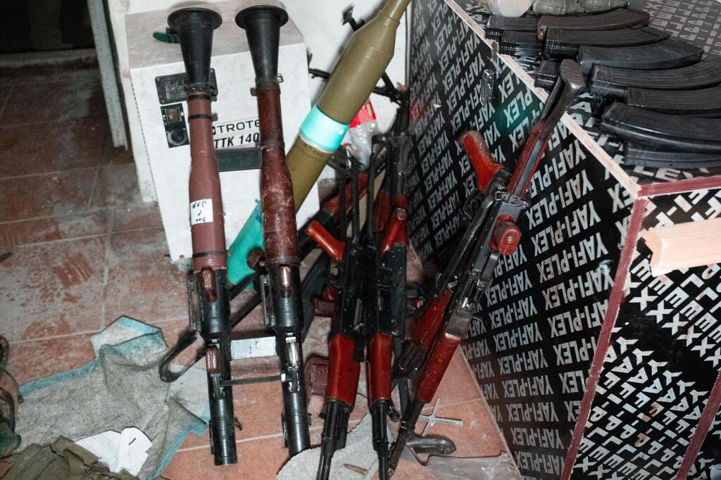 Photo: IDF Spokesperson's Unit המתקן האסטרטגי שהושמד בלבנון