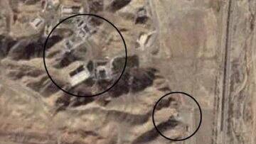 Satellite images show damage to air defenses in Parchin after Israel's strike (Photo: Reuters) הנזק שנגרם כתוצאה מהתקיפה הישראלית בפרצ'ין וחוג'יר שבאיראן