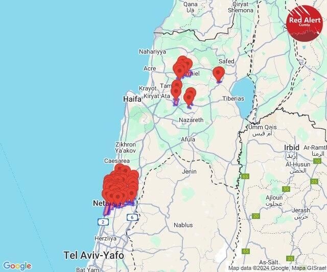 Hezbollah missile targets central Israel's Sharon Plains, north