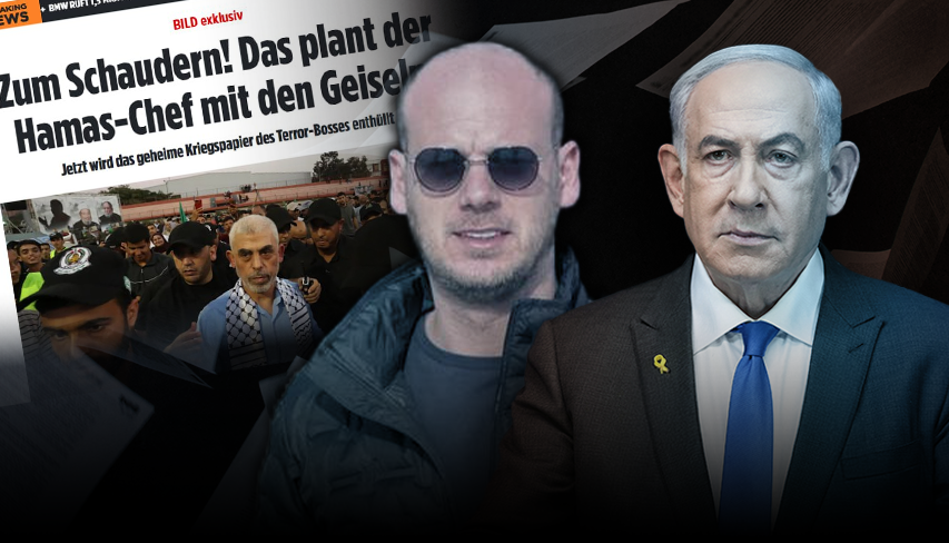 Eli Feldstein and Prime Minister Benjamin Netanyahu (Photo: AP Photo/Ohad Zwigenberg, Shutterstock, Shmuel Drei) ראש הממשלה בנימין נתניהו ומדליף המסמכים