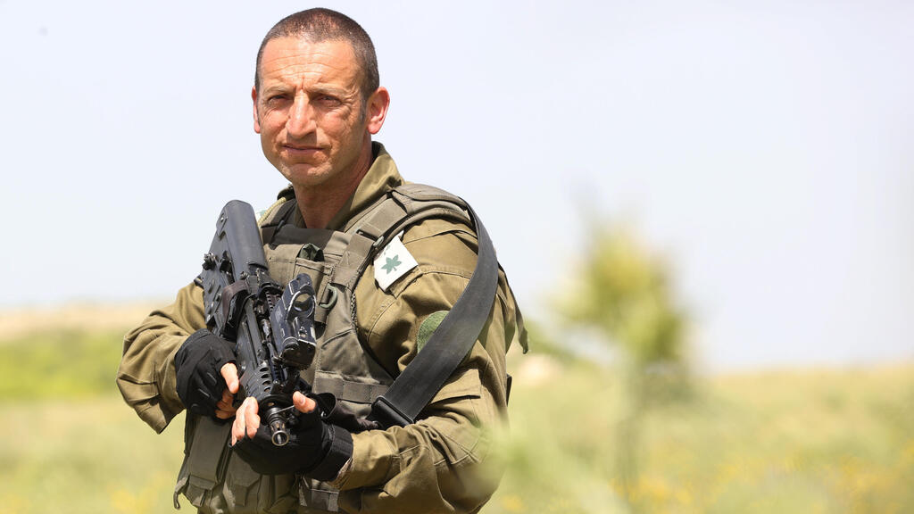תא"ל ברק חירם. "כולנו עשינו טעויות, גם אני, ובסוף הוא קיבל אחריות" (צילום: אלעד גרשגורן) תא"ל ברק חירם