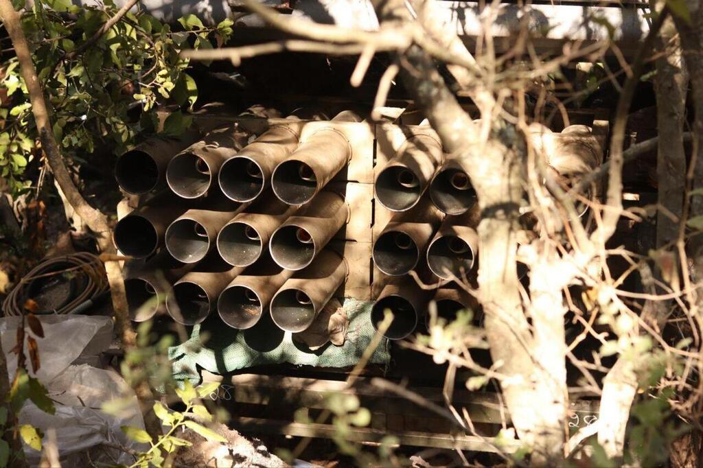 Hidden Hezbollah launching pads in Lebanon (Photo: Yoantan Cohen) חטיבת עציוני בפעילות צבאית בלבנון