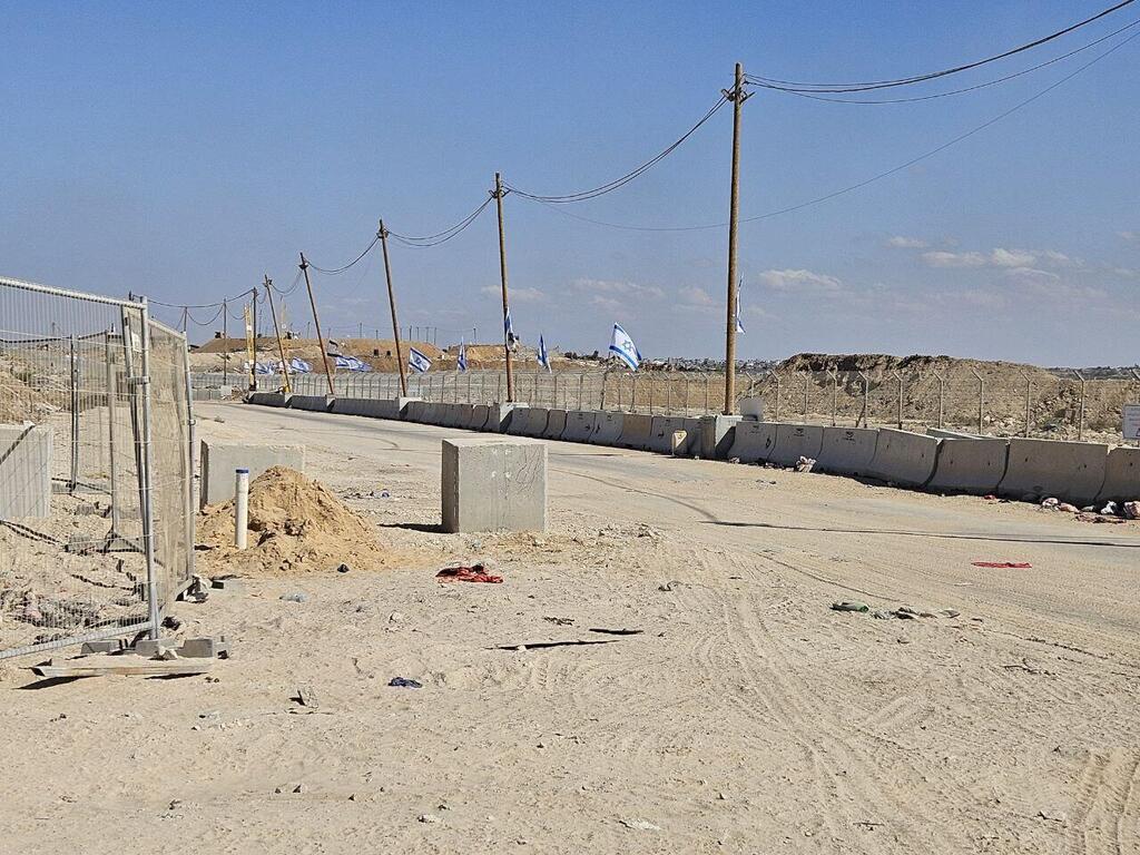 מחסום טאנצ'ר היום (צילום: יואב זיתון) מחסום סלאח א-דין טאנצ'ר שבמרכז נצרים