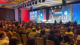 A plenary session is held at the JFNA GA on Nov. 11, 2024