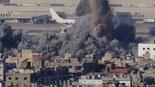 Watch plane take off in Beirut as nearby Dahieh under attack