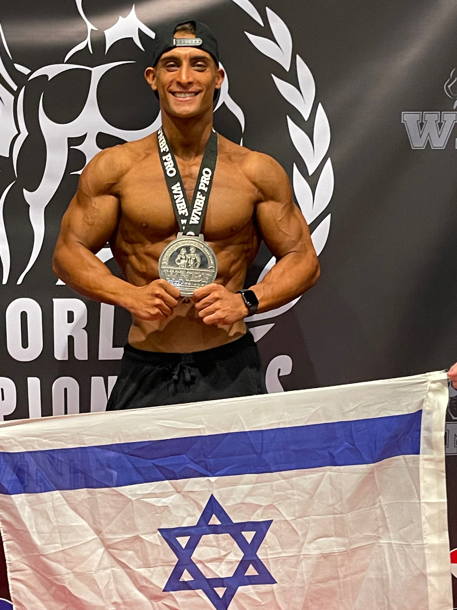 Tilsvarende aften Korn Israeli natural bodybuilder wins 2nd place at world championship
