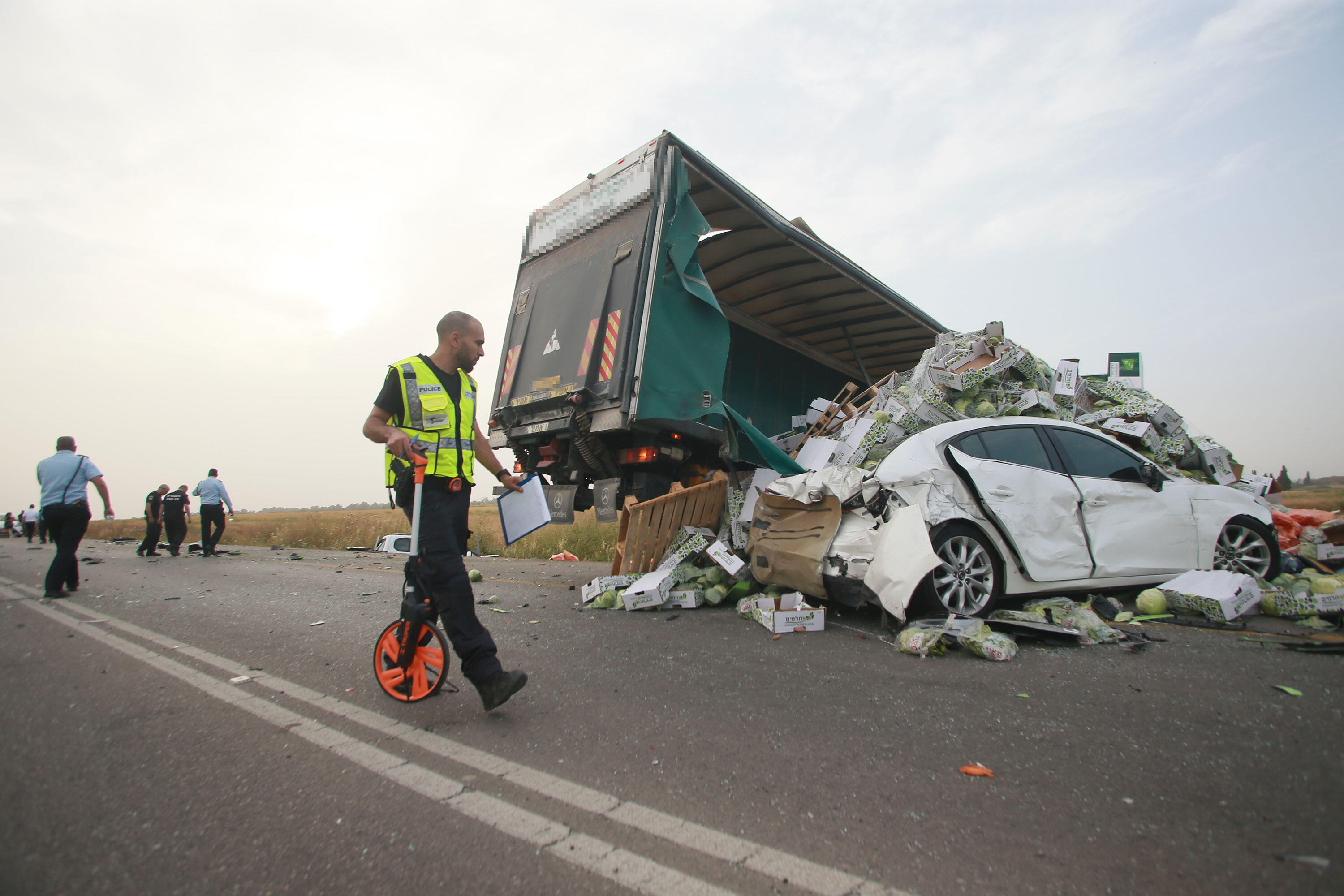 3 killed in multi-vehicle crash in southern Israel