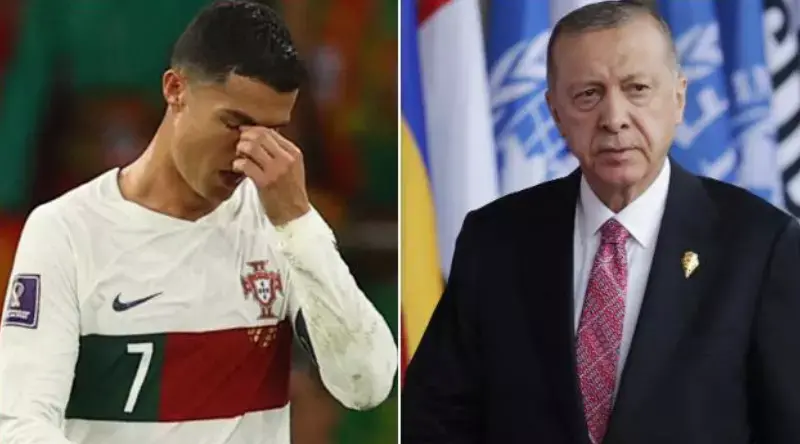 Erdogan makes unfounded claim Ronaldo 'banned' at World Cup for