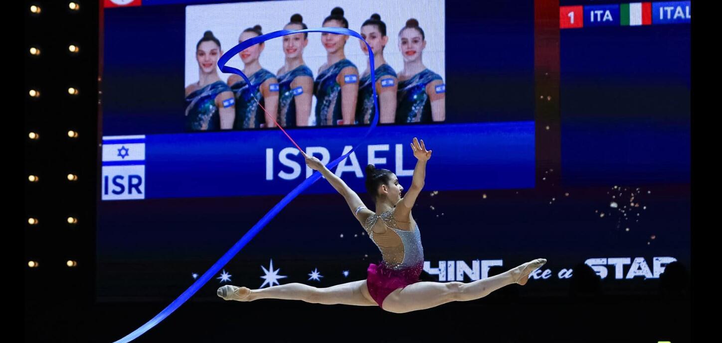 Сборная Израиля завоевала 8 медалей на чемпионате Европы по художественной  гимнастике