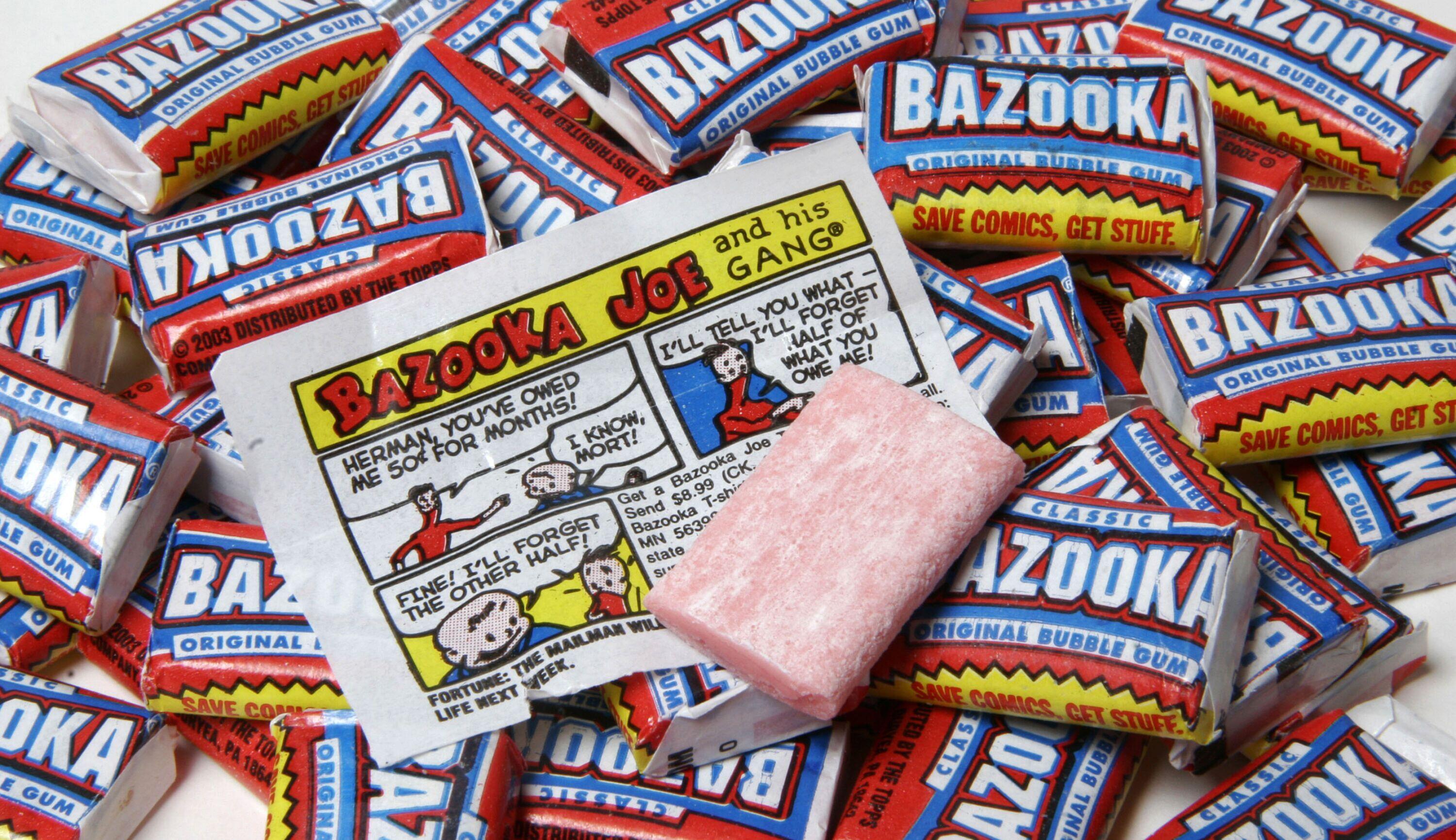 Bazooka bubble deals gum