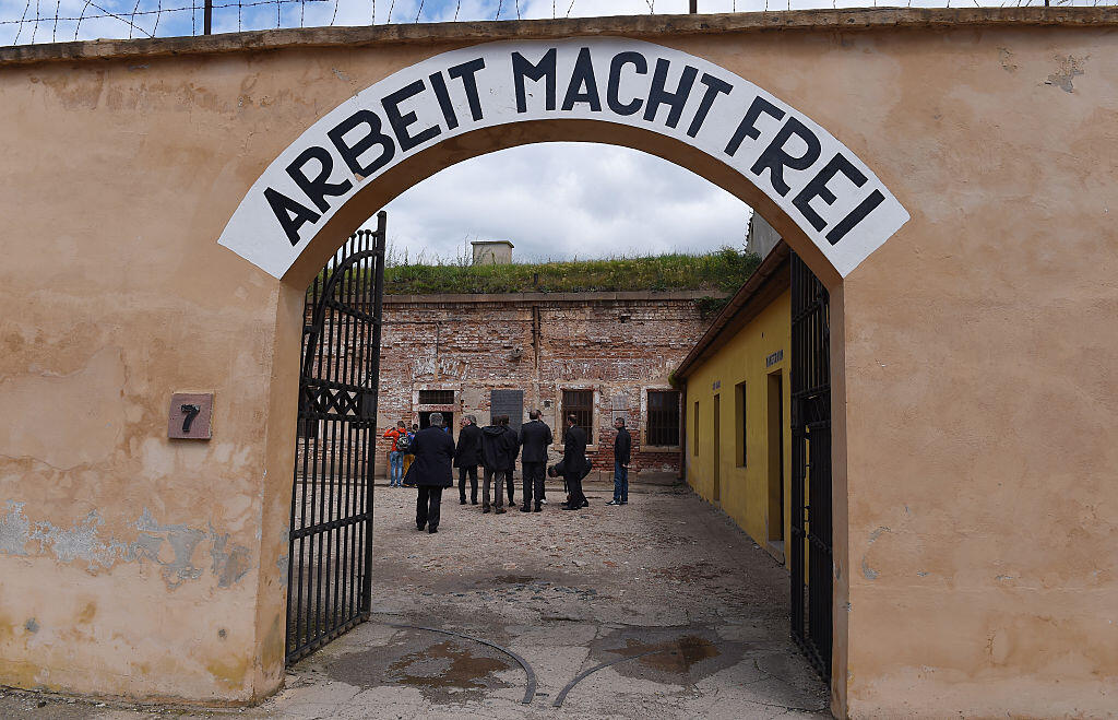 There was a soccer league in the Theresienstadt concentration camp
