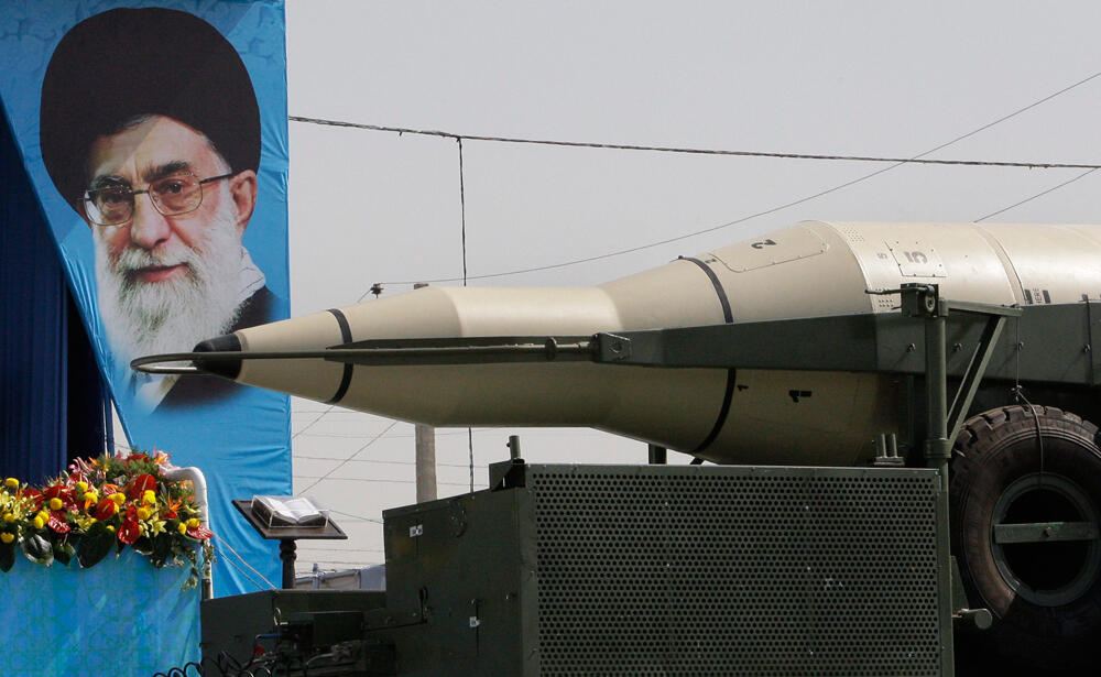 Iran's Sajjil long-range ballistic missile (Photo: AP) Iran's Sajjil long-range ballistic missile