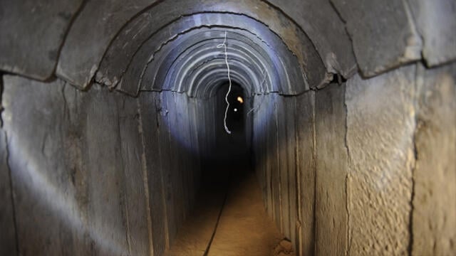 Picture of tunnel featured in Hamas newspaper during Operation Protective Edge.nullnull Picture of tunnel featured in Hamas newspaper during Operation Protective Edge.