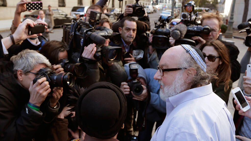 "משוחרר יוצא דופן שגרם נזק רב". פולארד לאחר שחרורו (צילום: AP) "משוחרר יוצא דופן שגרם נזק רב". פולארד לאחר שחרורו