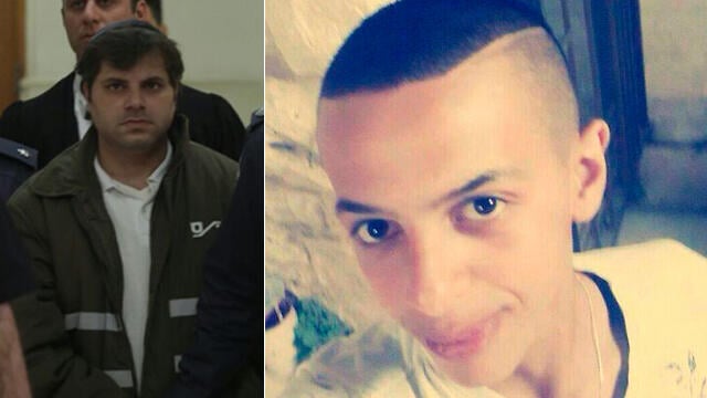 Main perpetrator Yosef Ben David, left, and the victim, Mohammed Abu Khdeir (Photo: Ohad Zwigenberg) (צילום: אוהד צויגנברג "ידיעות אחרונות") Main perpetrator Yosef Ben David, left, and the victim, Mohammed Abu Khdeir (Photo: Ohad Zwigenberg)