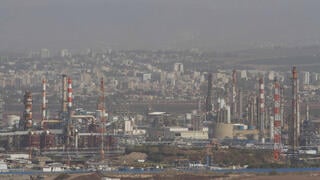 זיהום אוויר במפרץ חיפה. ארכיון