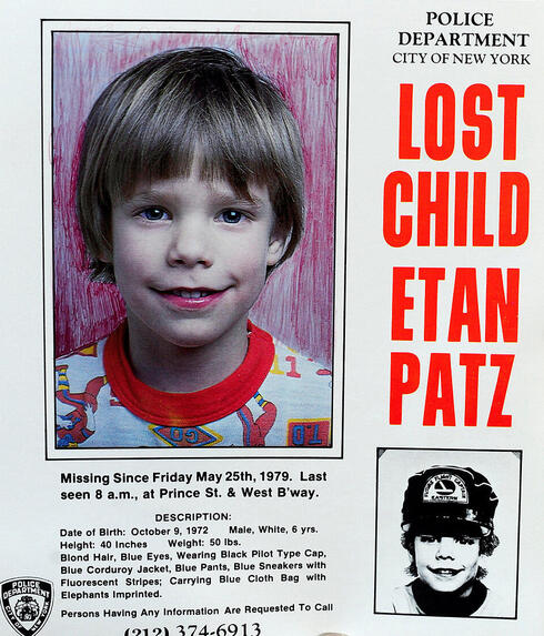 NY prosecutors reopen 1979 case of missing Jewish boy Etan Patz