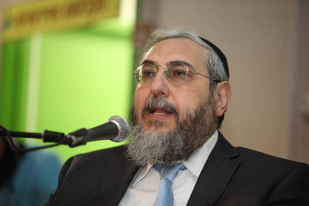 הרב חיים אמסלם (צילום: גיל יוחנן) הרב חיים אמסלם