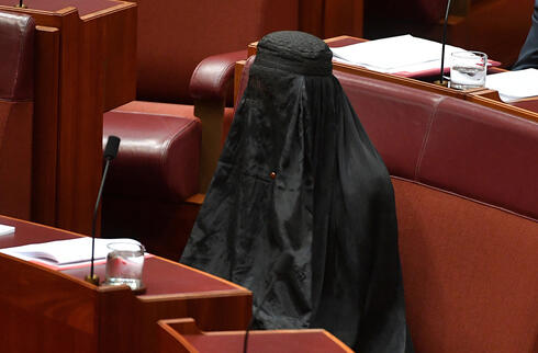 Australia’s anti-Muslim right-wing firebrand surges in polls after burqa stunt