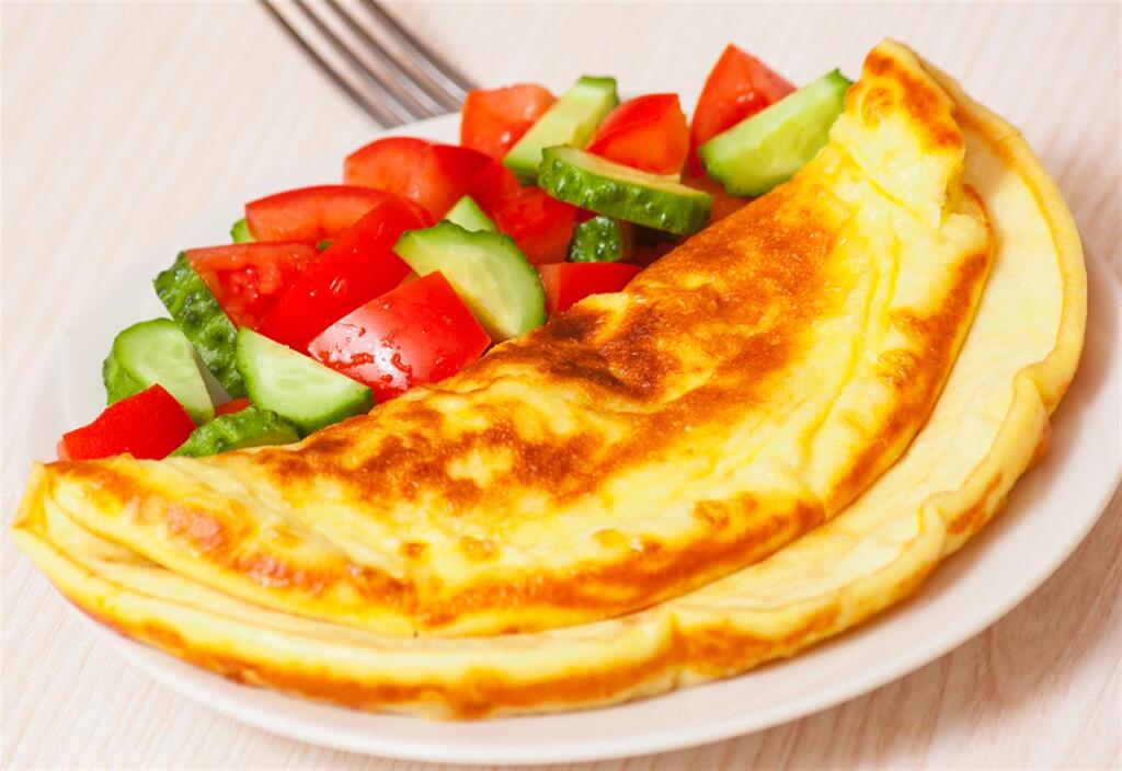 שימו לב באיזה מזלג השתמשתם. חביתה