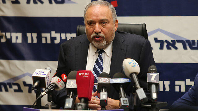 Defense Minister Avigdor Lieberman 