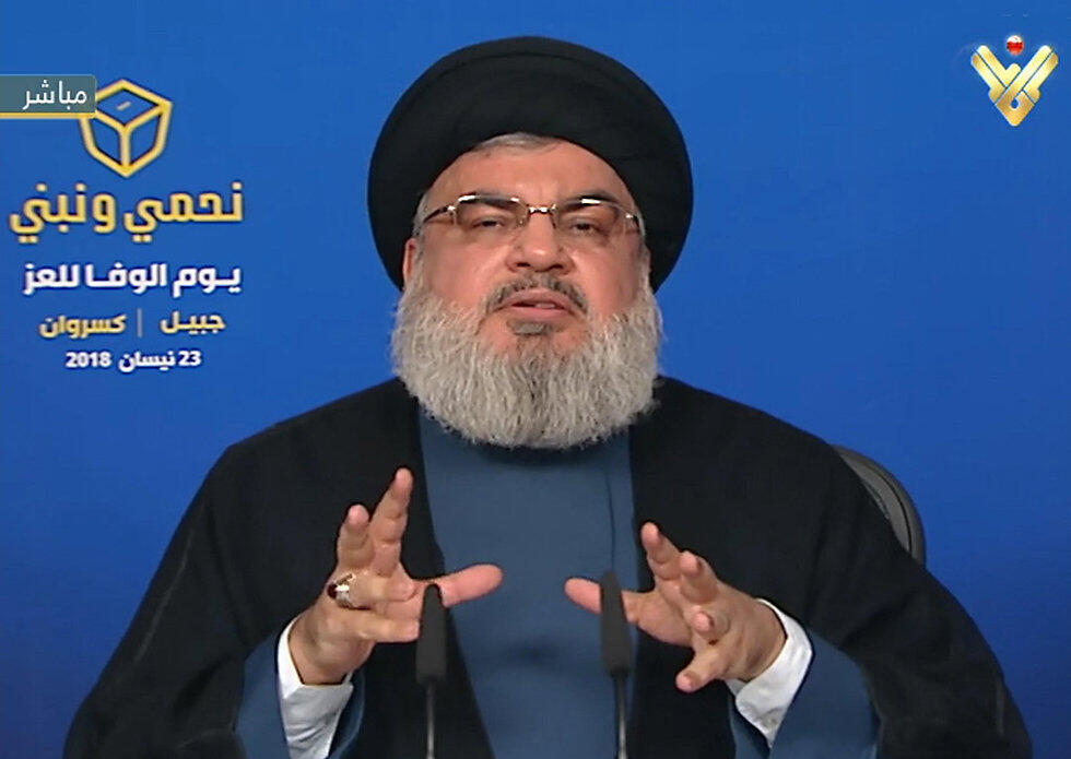 Hezbollah leader Hassan Nasrallah (צילום: EPA) Hezbollah leader Hassan Nasrallah
