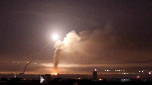 IDF attack in Syrianullnull IDF attack in Syria