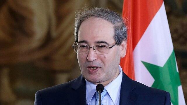 Syrian Deputy Foreign Minister Faisal Mekdad