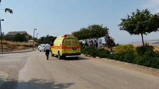 פינוי מוסק מסוק מד"א ילד צימר רמת הגולן חד נס פעוט טבע ב בריכה 