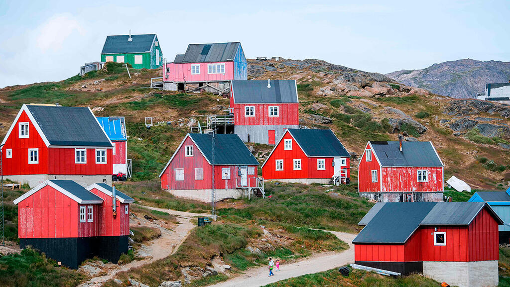 Vast, largely untapped resources: Greenland, which Trump claims is also being eyed by Russia and China (Photo: AFP) גרינלנד