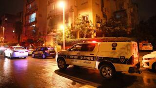 זירת אירוע הירי בפתח תקווה