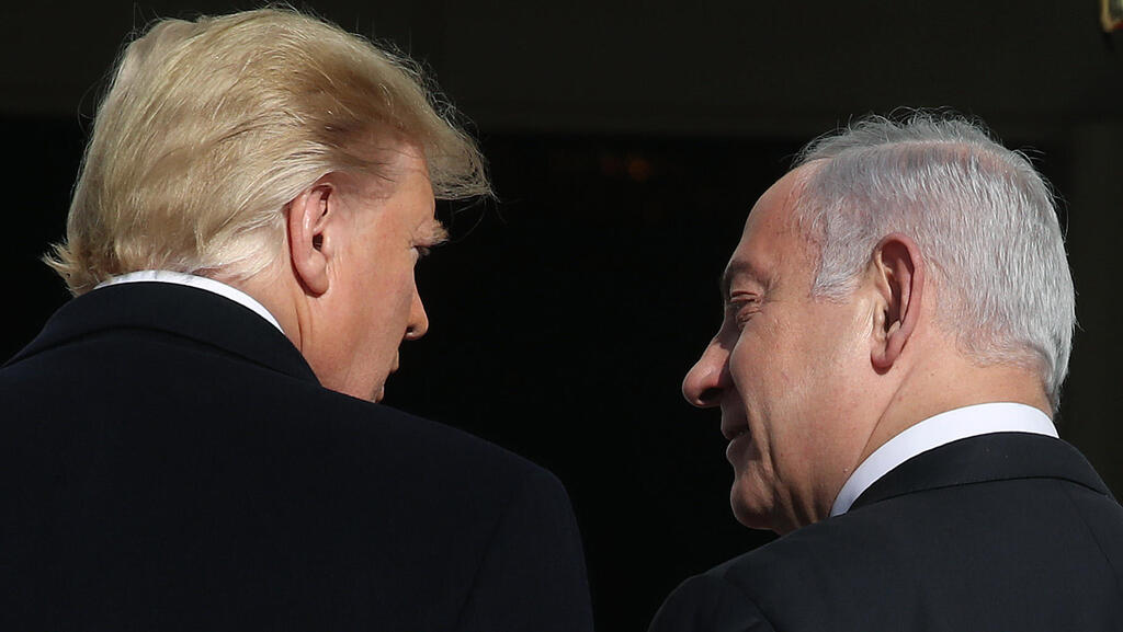הבית הלבן פגישה בנימין נתניהו ו דונלנד טראמפ נשיא ארצות הברית