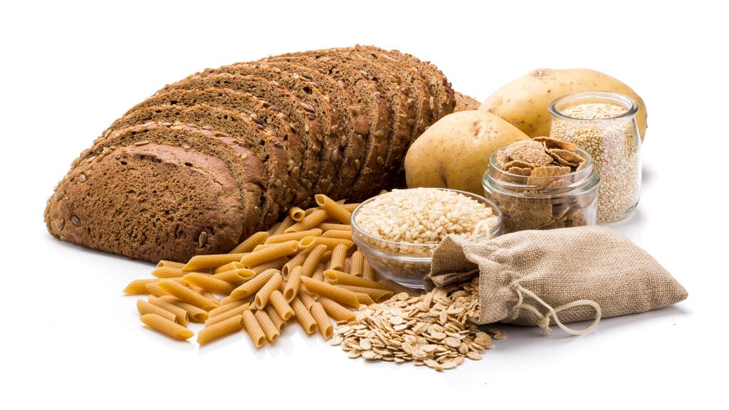 לחם מאפה פסטה פחמימות