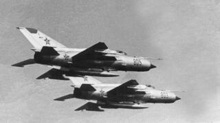  A pair of MiG-21s 